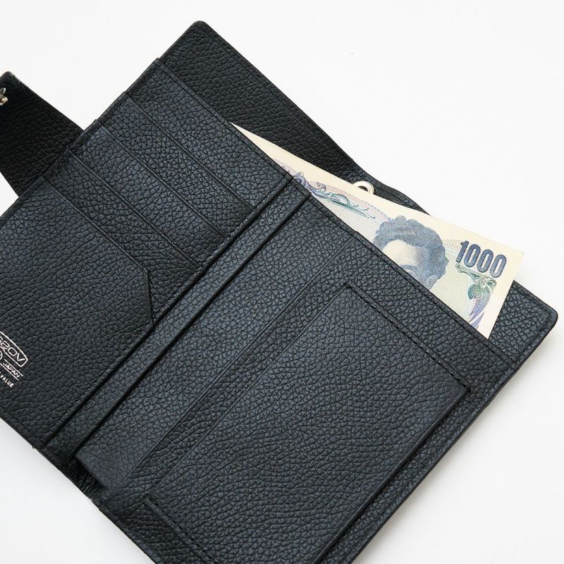 SHRINK LEATHER MOBILE MULTI CASE sizeL/BLACK