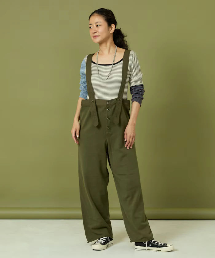 Knit Military Overalls