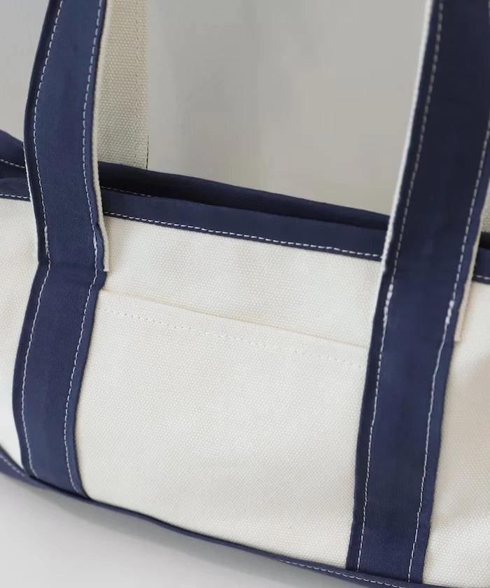 Wide Canvas Tote Bag