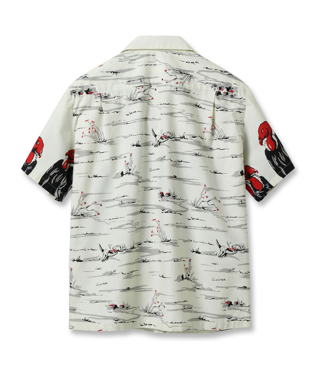 COTTON TYPEWRITER PULLOVER SHIRT “CONDOR”
