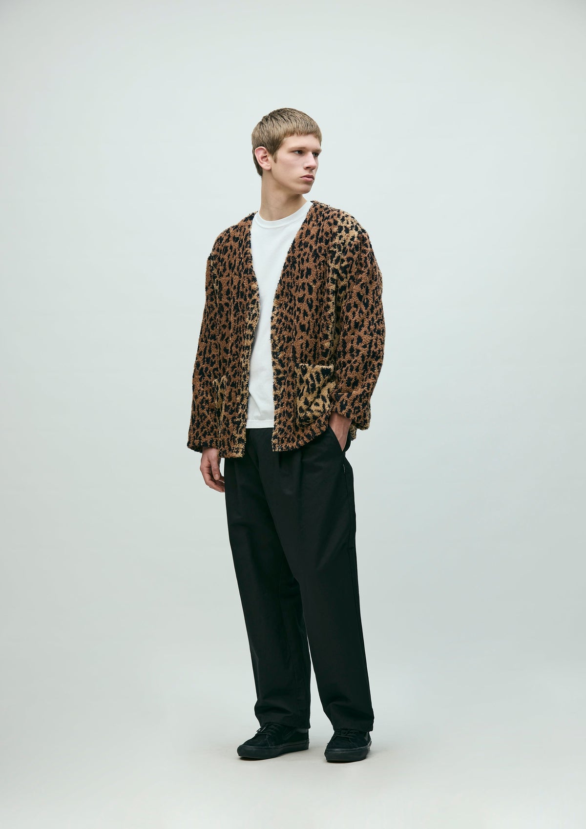 Nh X Hippopotamus Terry Cloth Cardigan Ls