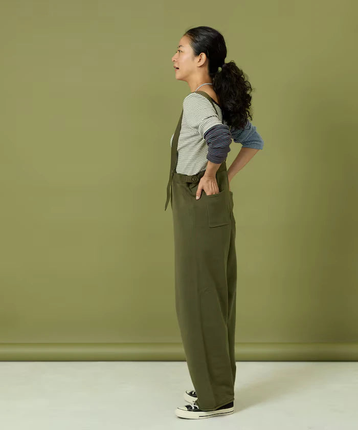 Knit Military Overalls