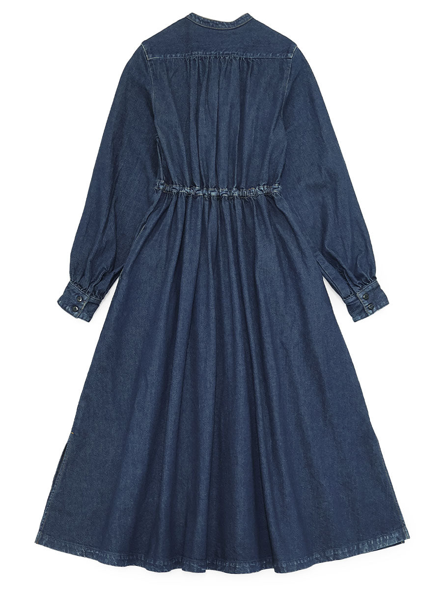 11.5oz Denim Butterfly Concho Sundance Dress