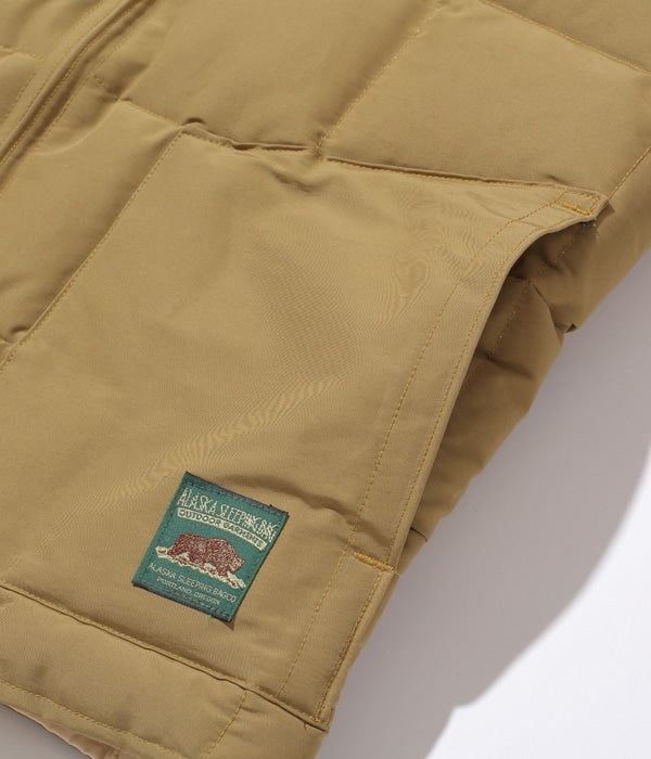 ALASKA SLEEPING BAG GOOSE DOWN, MADE IN USA “VIKING” VEST