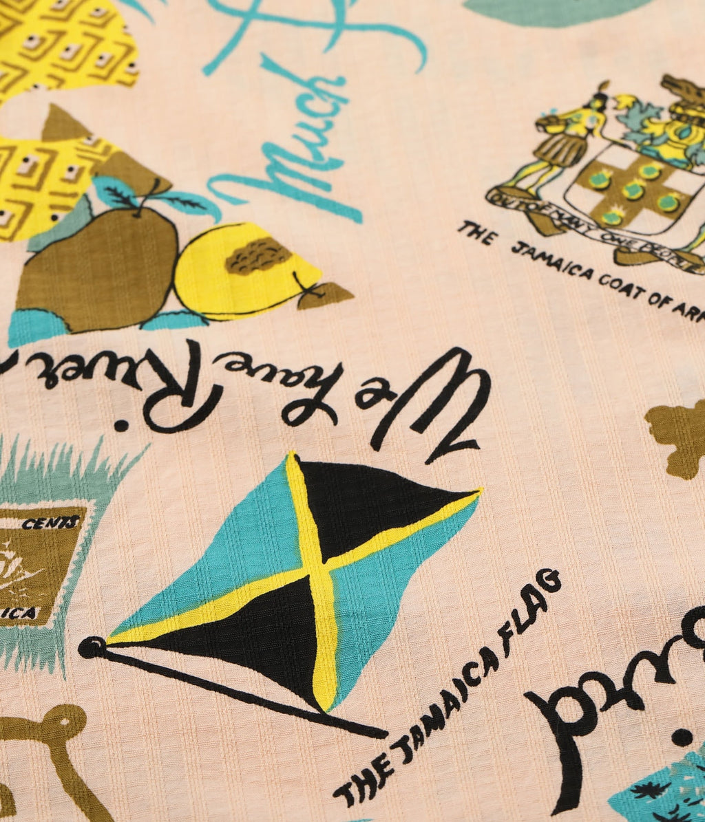 DOBBY COTTON OPEN SHIRT “JAMAICA”