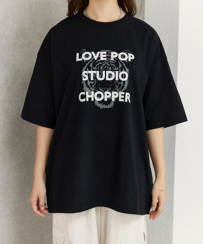 <Functional Material> Animal Print T-Shirt Limited Edition