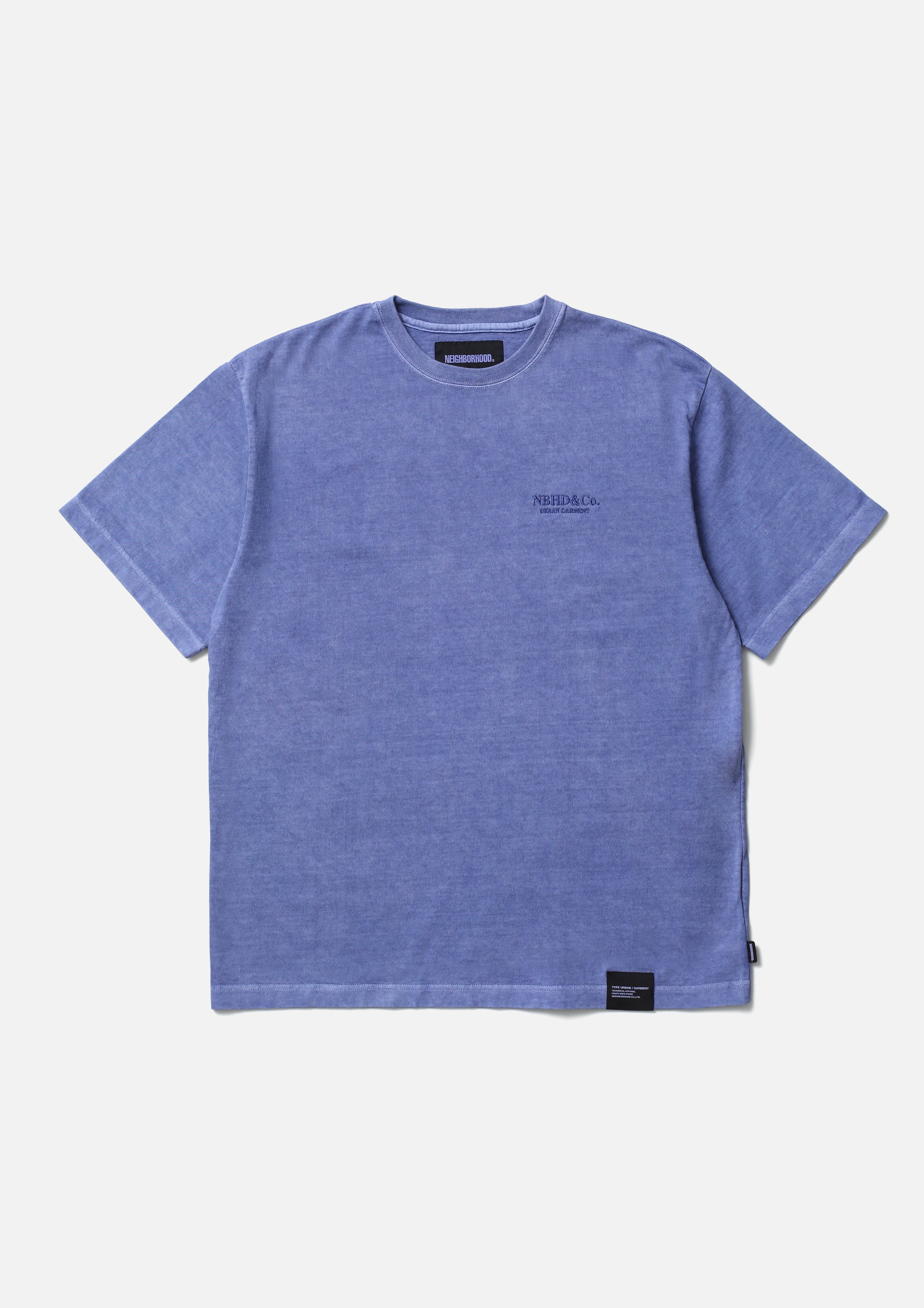 Pigment Dyed Crewneck Ss