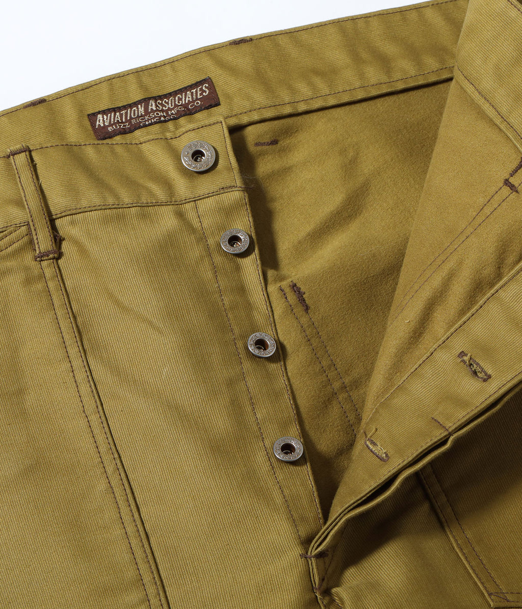 AVIATION ASSOCIATES JUNGLE CLOTH ARMY WORKING TROUSERS