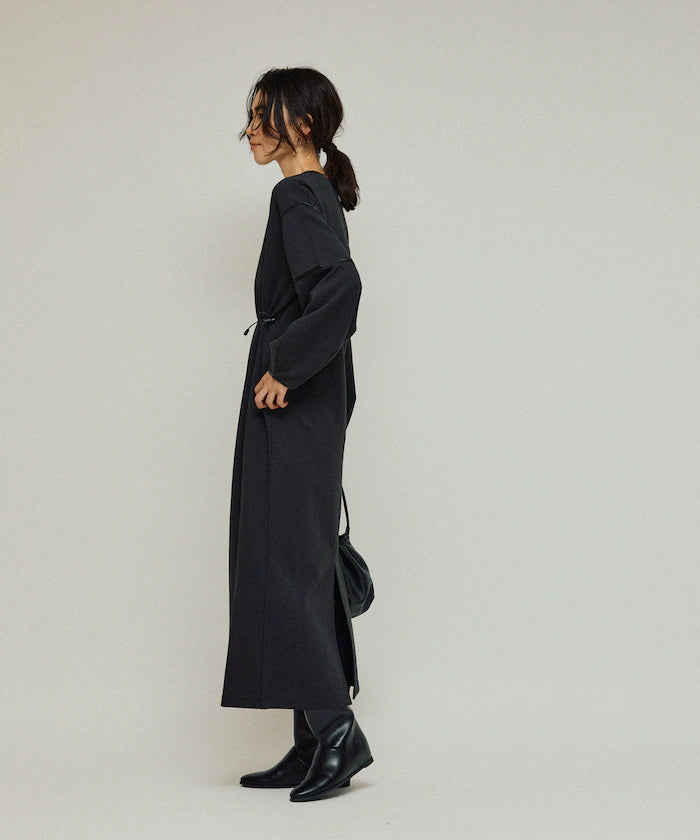 Cocoon Sleeve Damboru Sweat One-Piece / Spindle