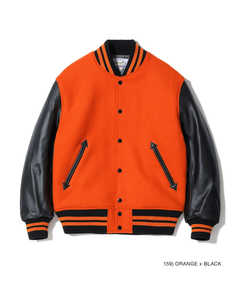 30oz. WOOL MELTON AWARD JACKET “SOLID”