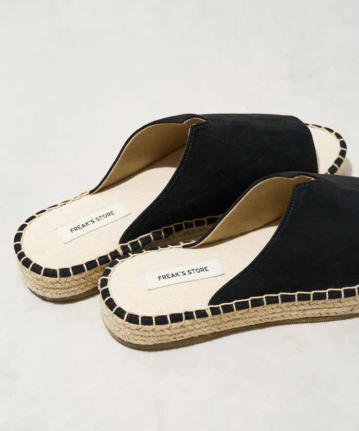 Espadrille-style sandals [36-38 size range]