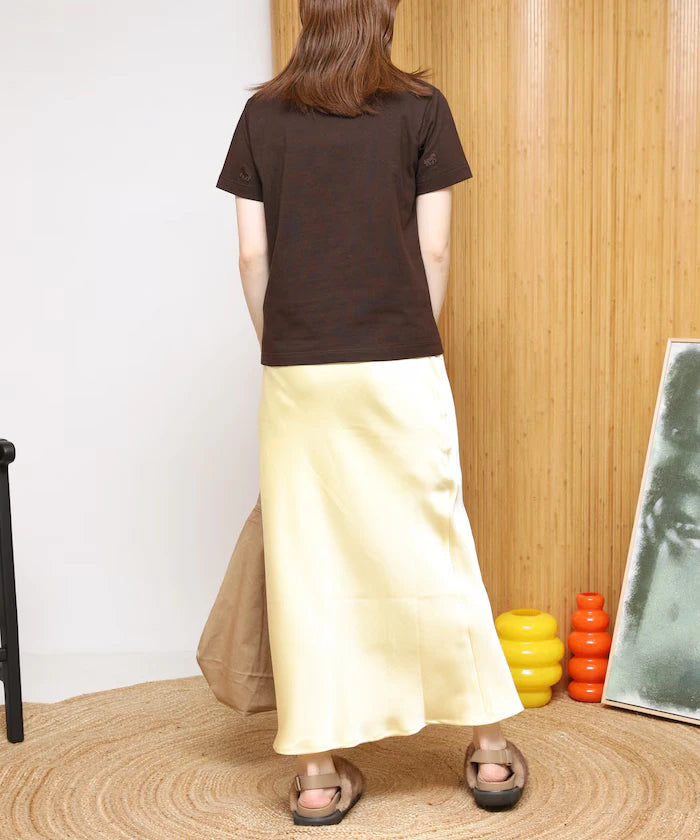 Organic Cotton Allover Embroidery T-Shirt