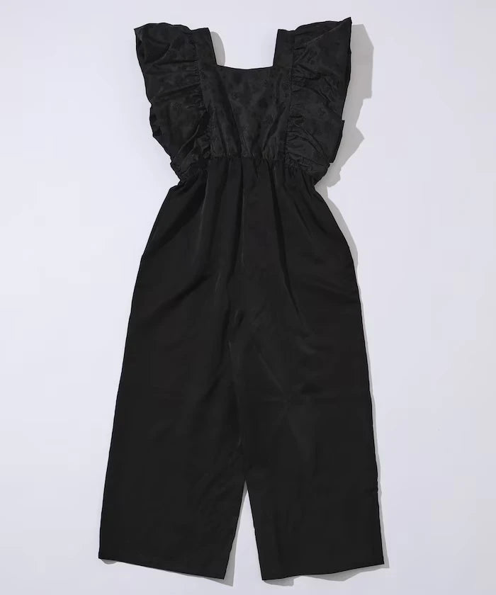 2WAY Flower Sheer Jacquard Docking All-in-One