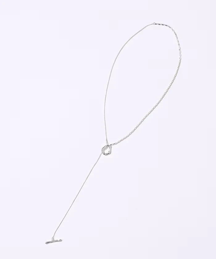Double Chain Mantle Necklace
