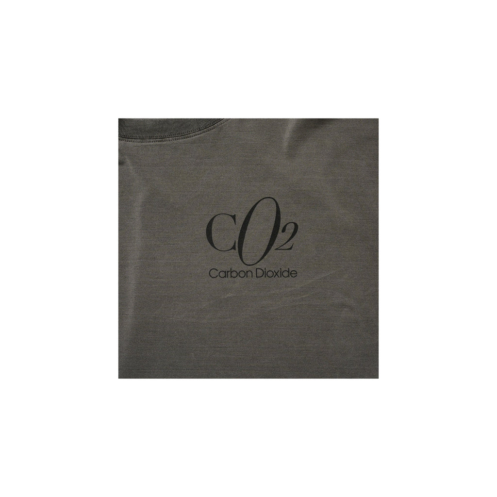 CO2 AIR YARN LONG SLEEVE T-SHIRT：CHARCOAL