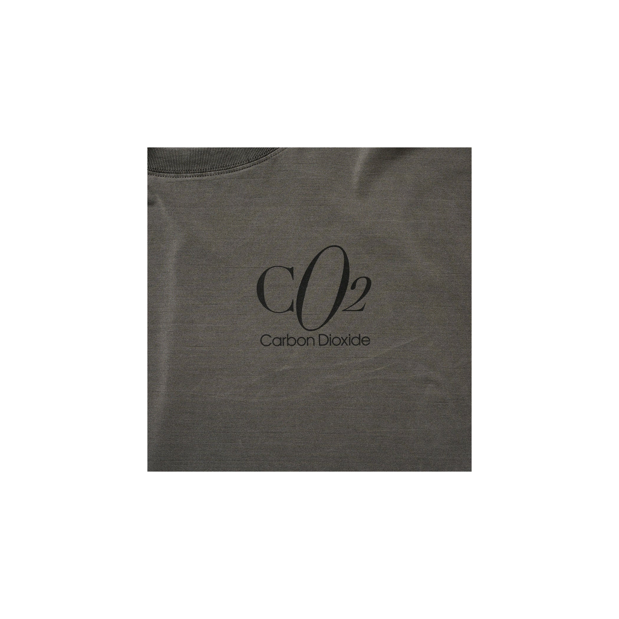 CO2 AIR YARN LONG SLEEVE T-SHIRT：CHARCOAL
