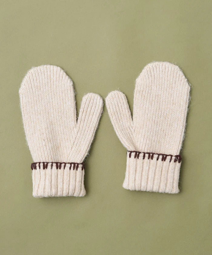 Colorful Blanket Stitch Mittens
