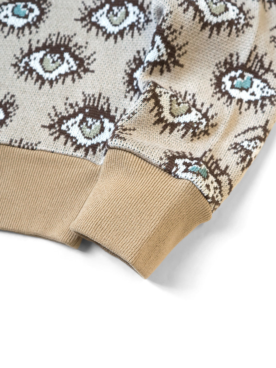 8G Jacquard Knit SPEAKEASY Pattern Vintage...