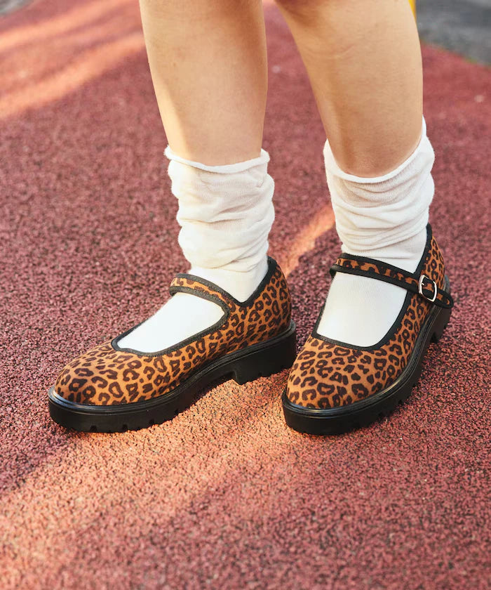 Sunny Rain Compatible Chunky Mary Jane Sneakers