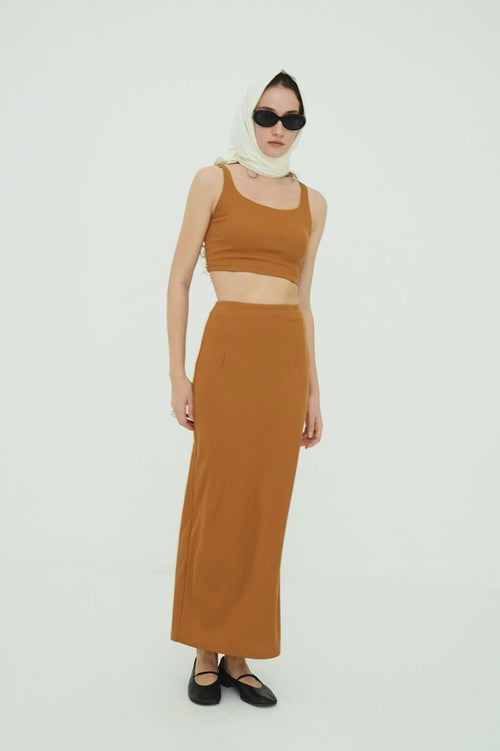 3-PIECE LONG SKIRT SWIM SET