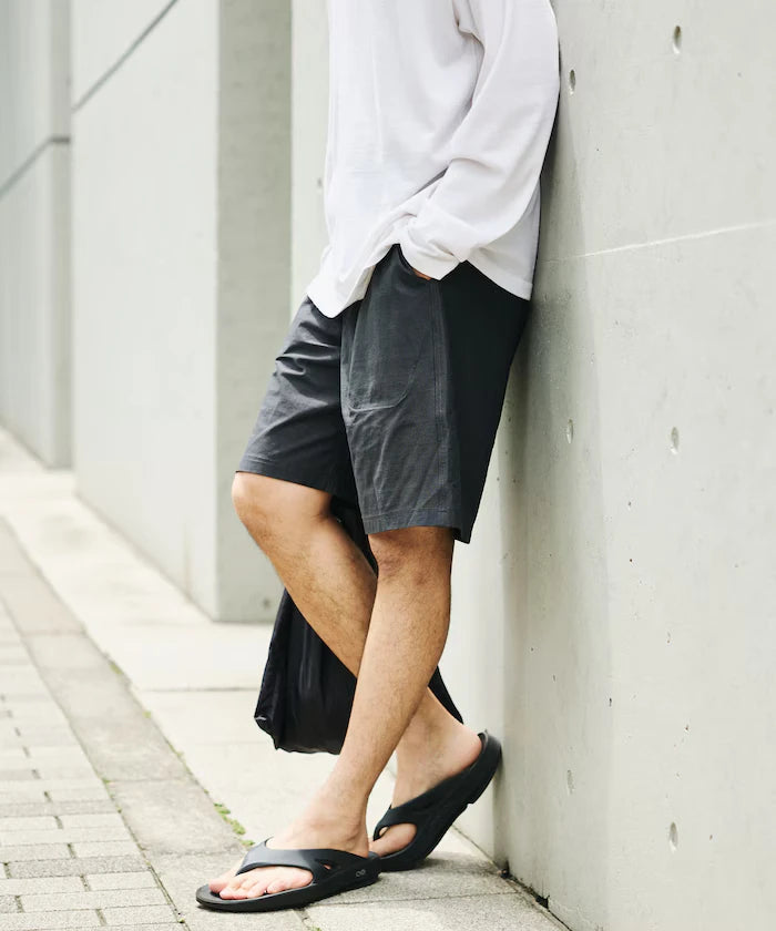 Open Collar Short Sleeve Shirt & Easy Shorts Travel Setup Fabric by SOLOTEX(R)