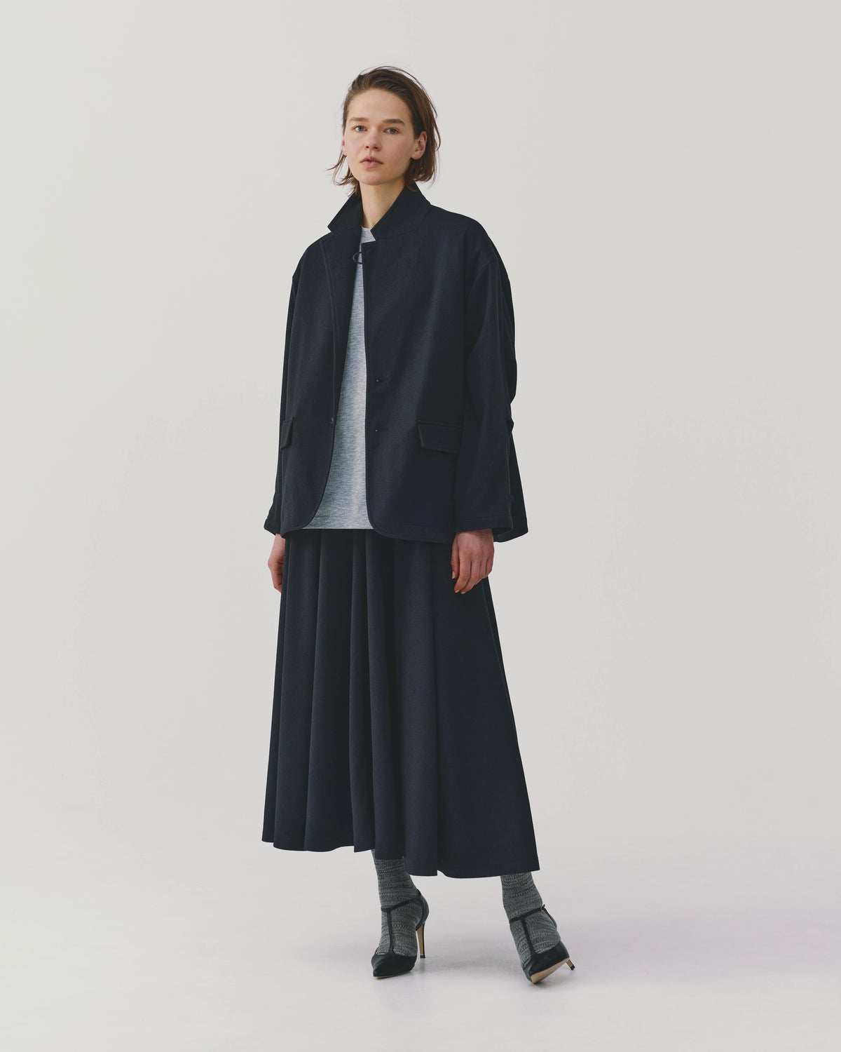 W's TECH LOOSE 2B JACKET FLANNEL