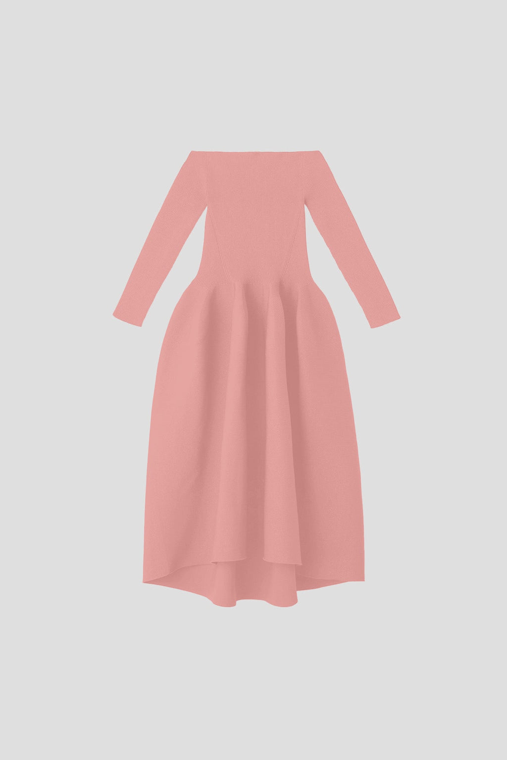 POTTERY HS OFF SHOULDER LONG SLEEVE DRESS