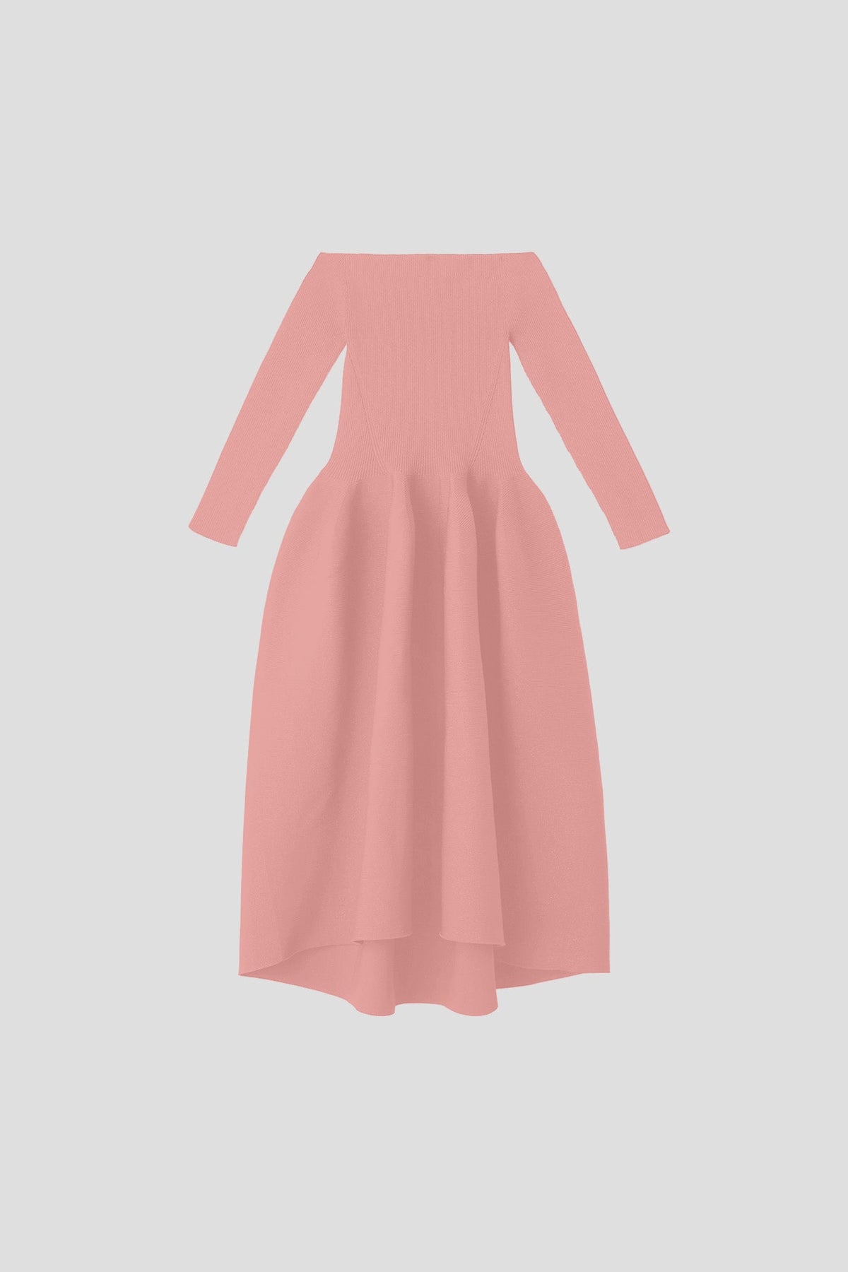 POTTERY HS OFF SHOULDER LONG SLEEVE DRESS