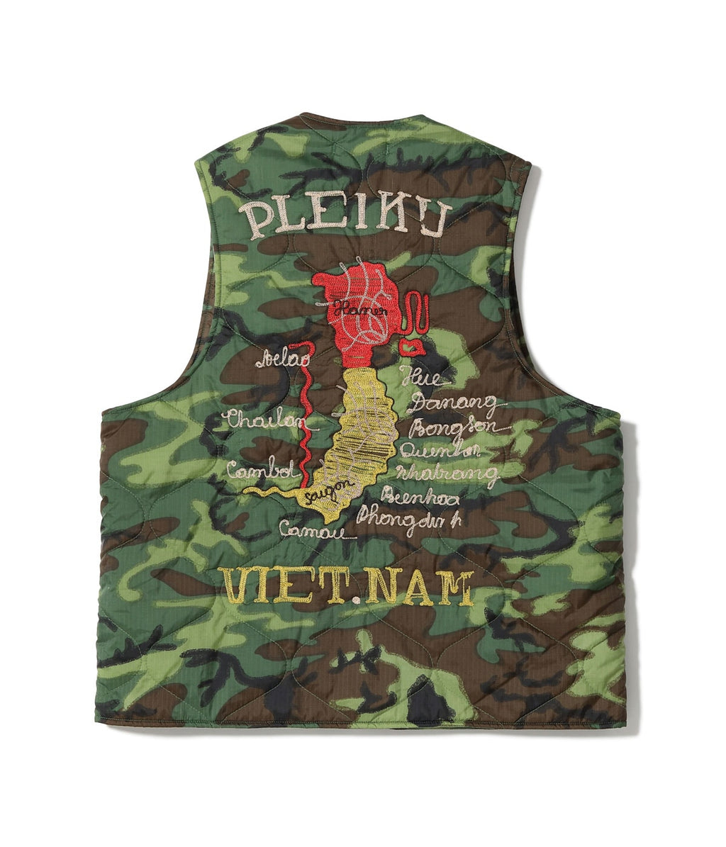 Late 1960s Style Vietnam Liner Vest “PLEIKU”