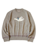 12G Wool Crewneck Sweater (FLY GOOSE)