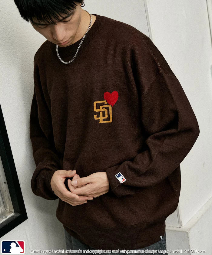 Custom HEART LOGO KNIT