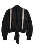 7G Retro Striped Opera Cardigan
