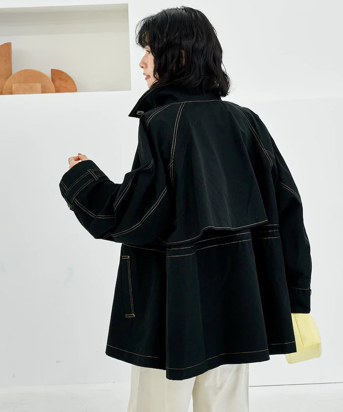 Multiway Boa Vest Coat