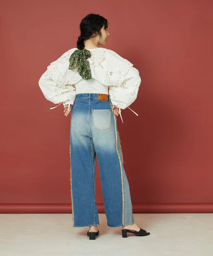 Colorful Curve Denim