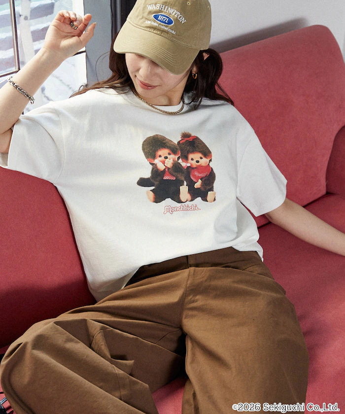 Monchhichi Front Print T-Shirt Limited Edition