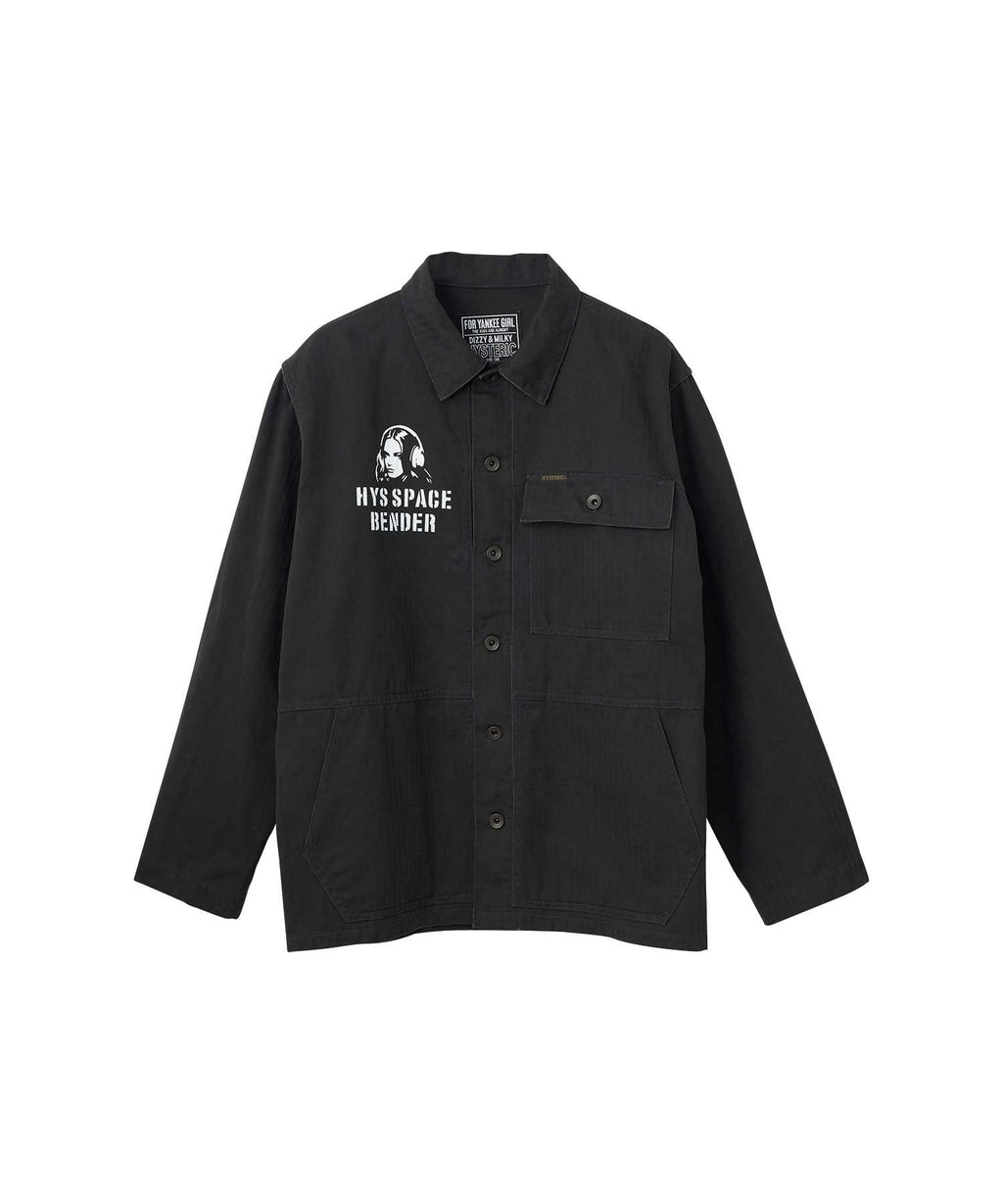 HYS SPACE BENDER M-44 HBT Shirt Jacket
