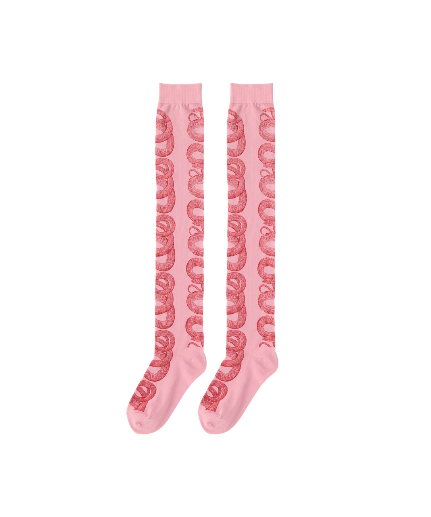 SNAKE LOOP Knee High Socks