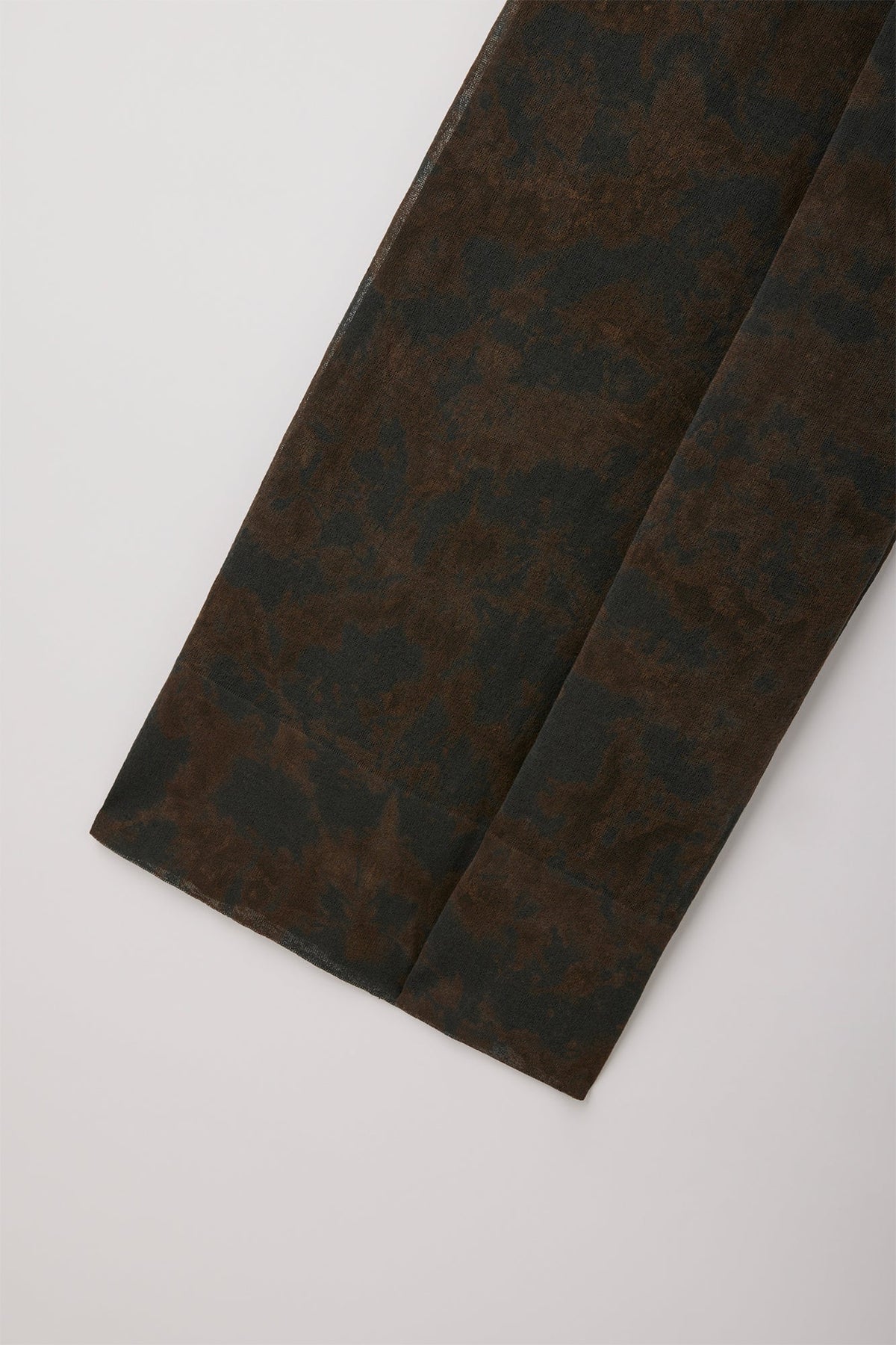 DYEING TC LUCENT SEMI WIDE PANTS