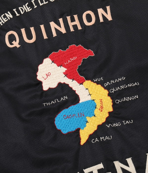 Late 1960s Style Cotton Vietnam Jacket “VIETNAM MAP”