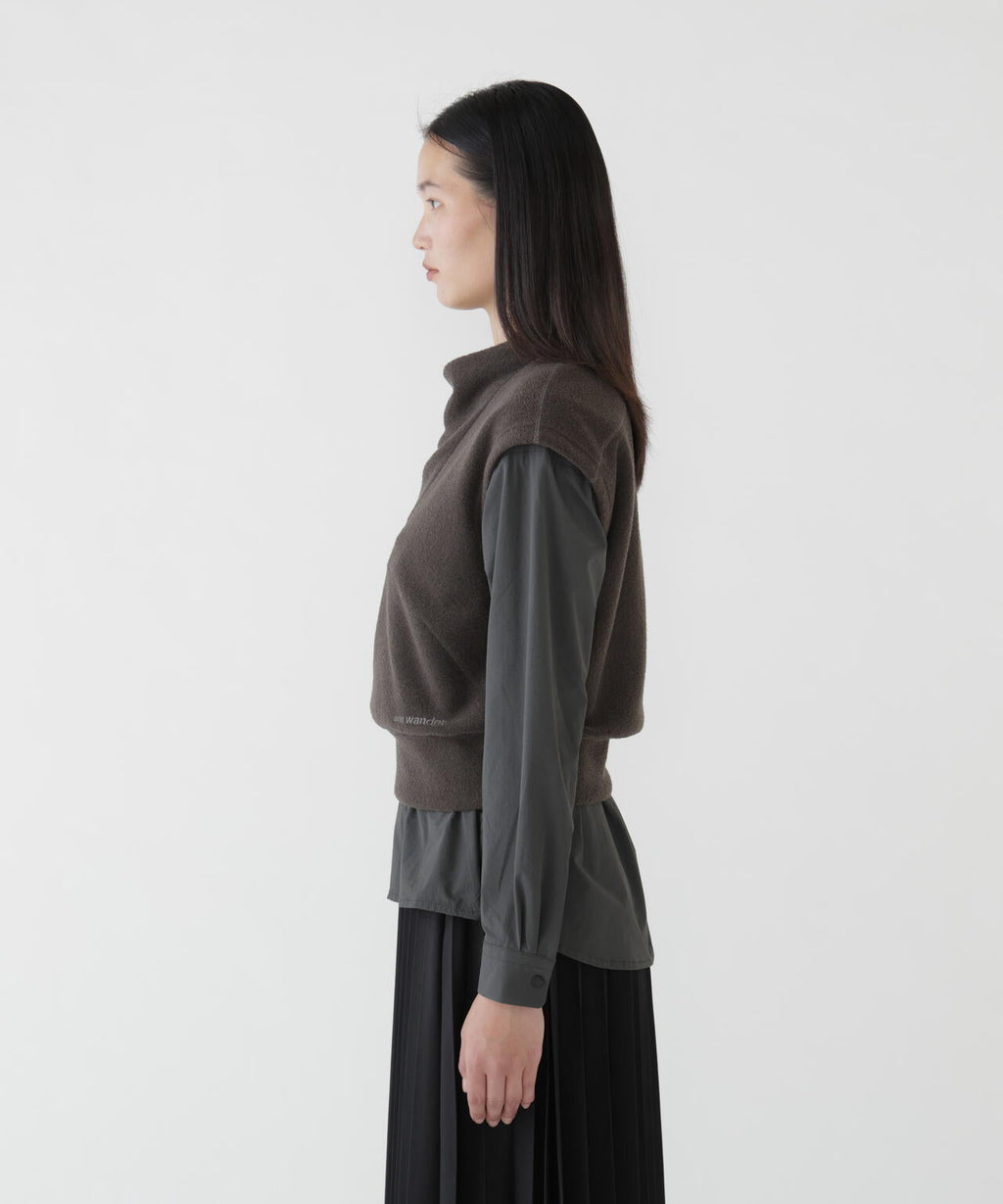 PE warm pile vest (W)