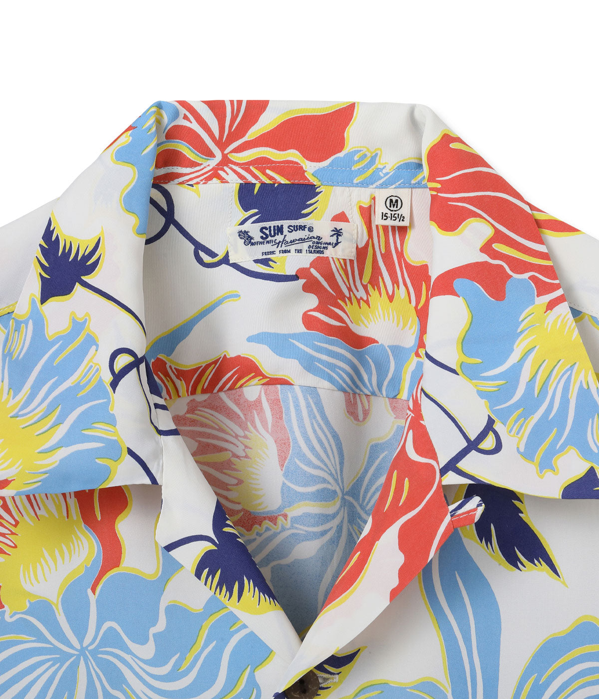 RAYON HAWAIIAN SHIRT “CATTLEYA ORCHID”