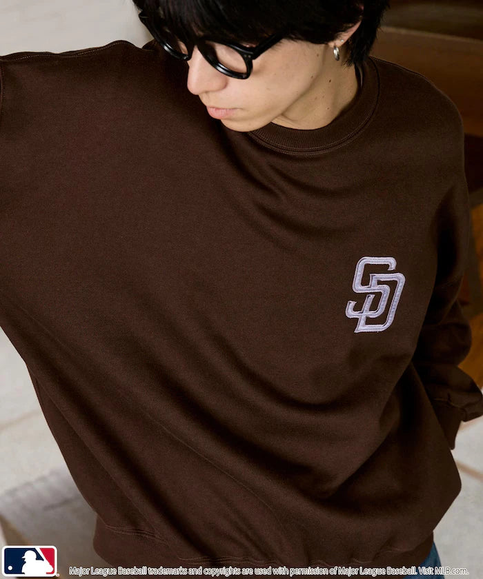 Custom MLB Fleece Crewneck Logo Sweatshirt Limited Edition