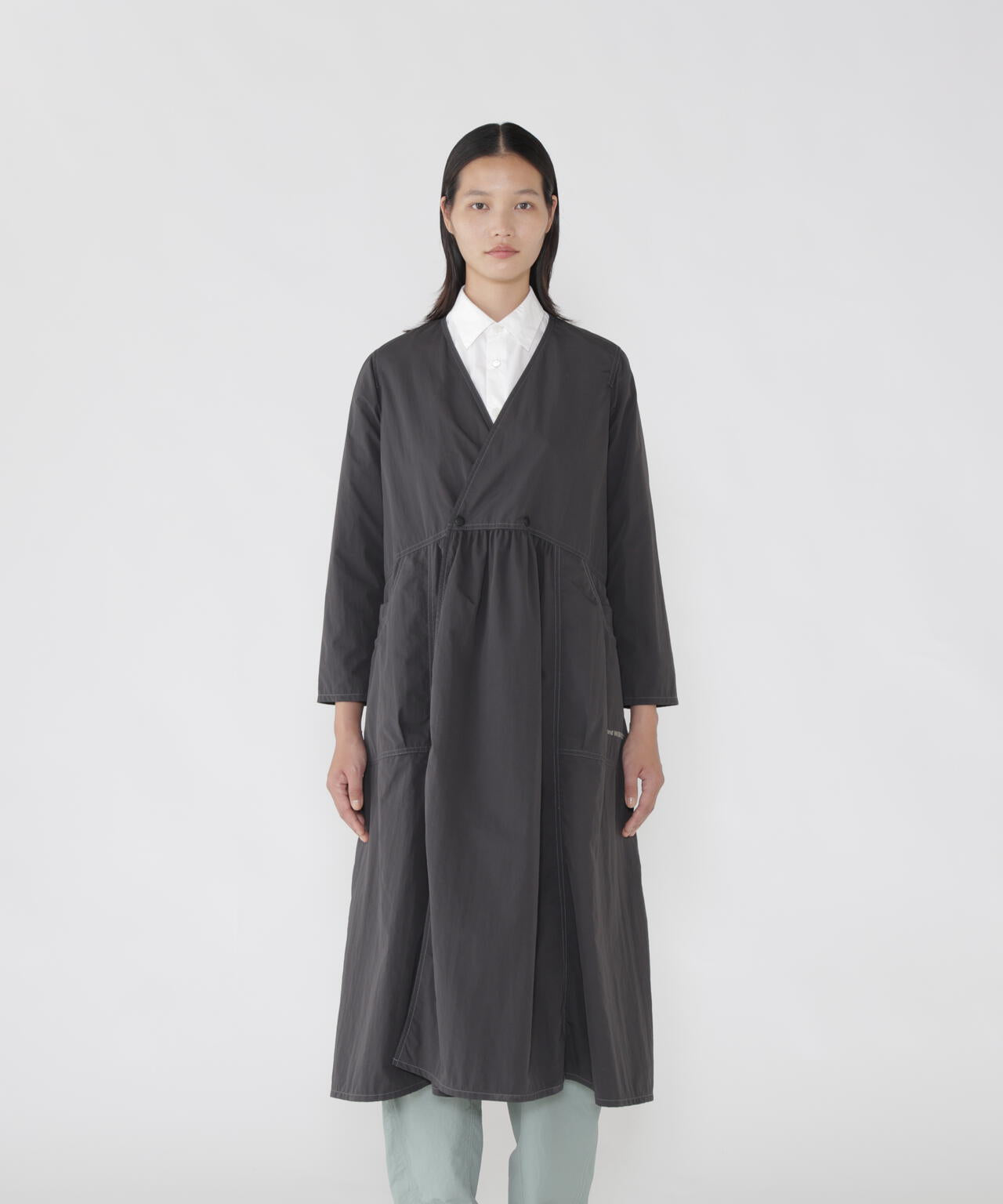 crinkled nylon cachecoeur (W)