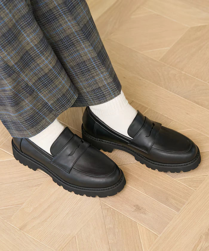 Rainy And Sunny Chunky Loafer/Thick Sole Loafer
