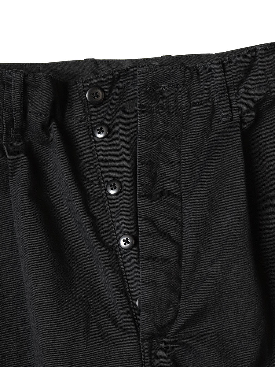 Chino High-Waisted Knee Pants