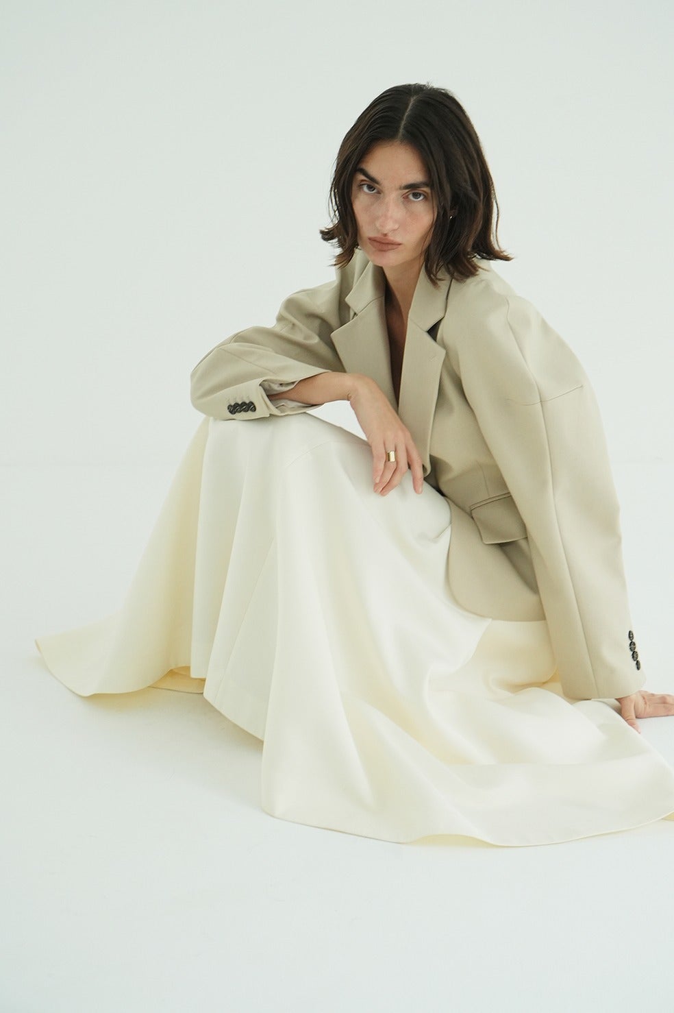 VOLUME FLARE SKIRT