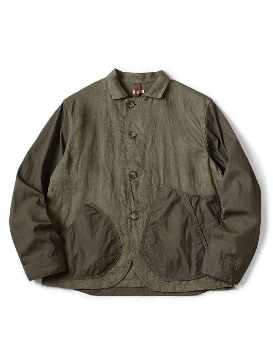 Linen Chino Cloth x Gabardin Goman Coveralls