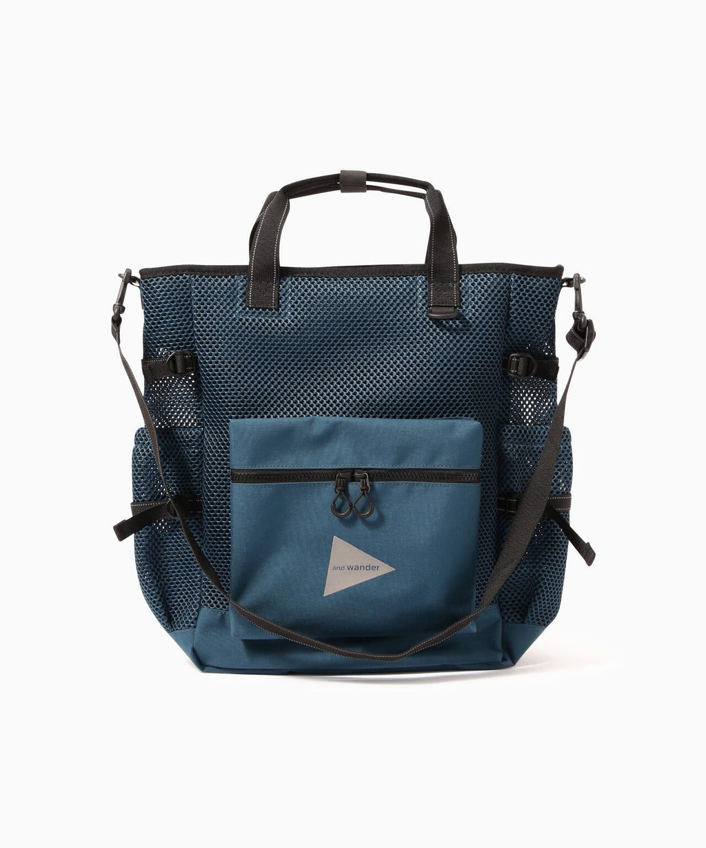 3D mesh 2way tote bag