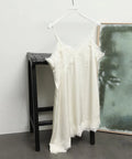 Lace Contrast Vintage Satin Camisole Top