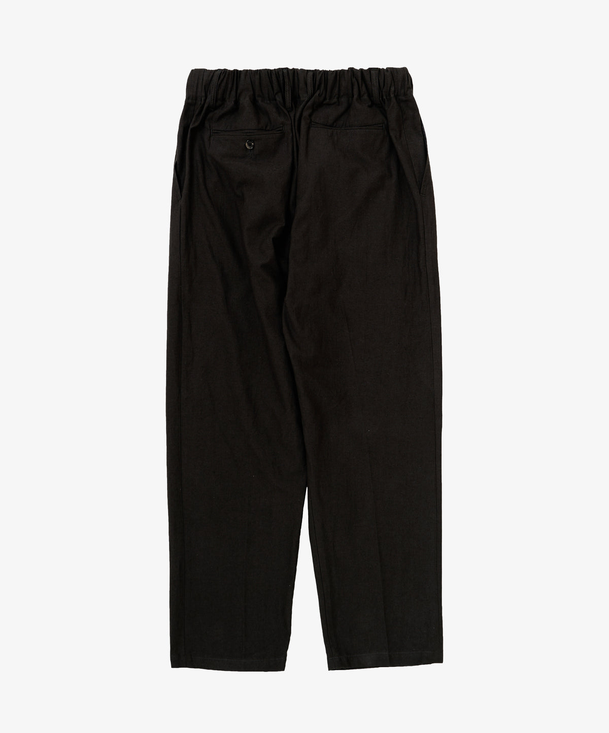 baggy trousers back satin black